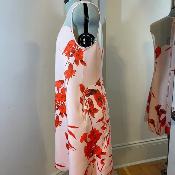 Ted Baker Jaazmin Fantasia Women's Floral Scallop Dress - Picture 6 of 11